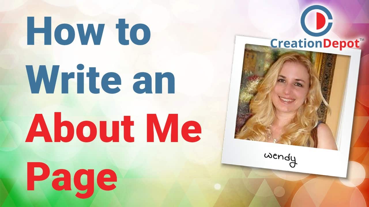How to Write an About Me Page Like a Website Designer -