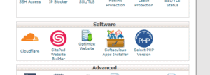 cPanel Select PHP Version