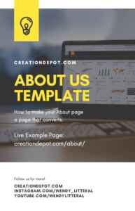 About Us Page Template